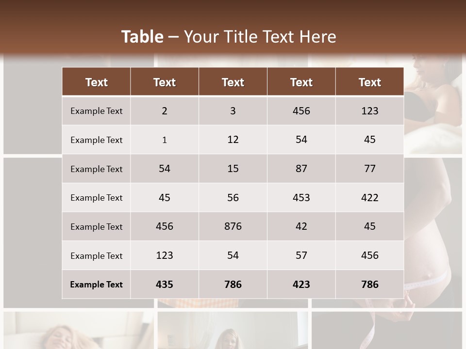 Person Square Human PowerPoint Template