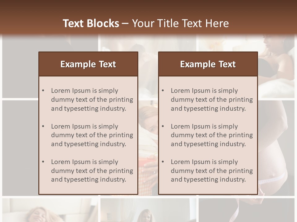 Person Square Human PowerPoint Template