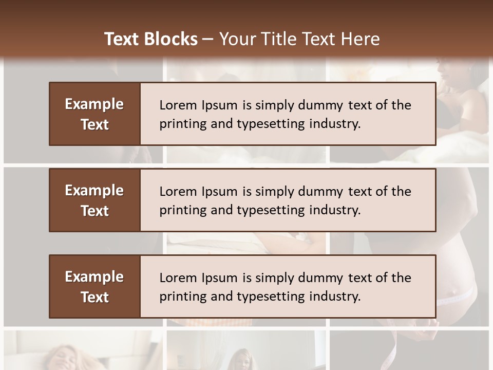 Person Square Human PowerPoint Template