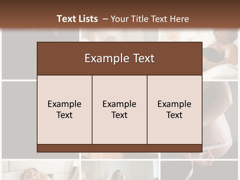 Person Square Human PowerPoint Template