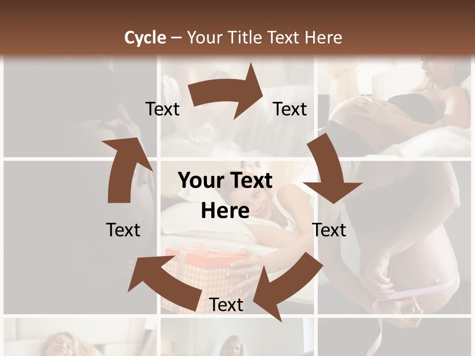 Person Square Human PowerPoint Template