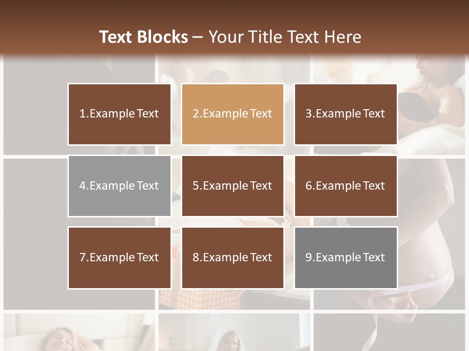 Person Square Human PowerPoint Template