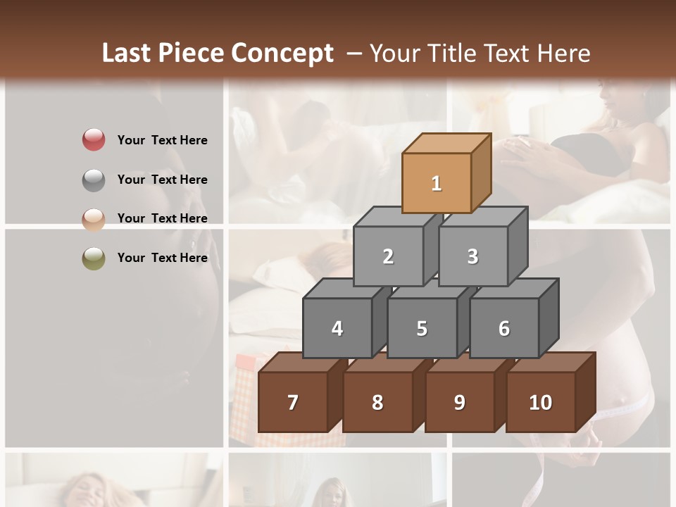 Person Square Human PowerPoint Template