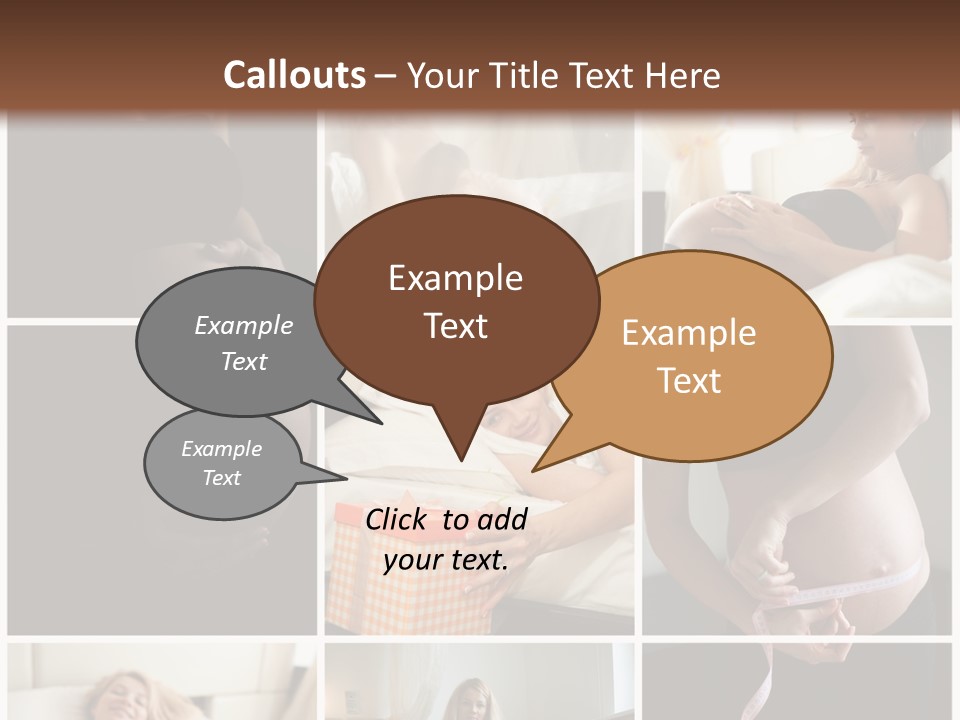 Person Square Human PowerPoint Template