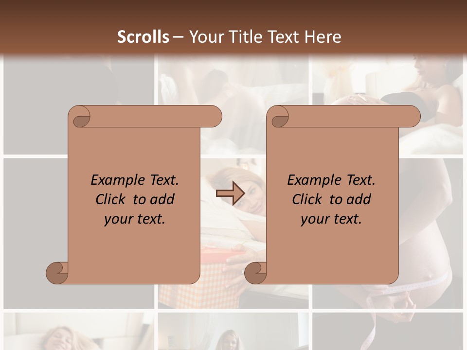 Person Square Human PowerPoint Template