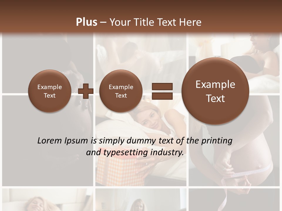 Person Square Human PowerPoint Template
