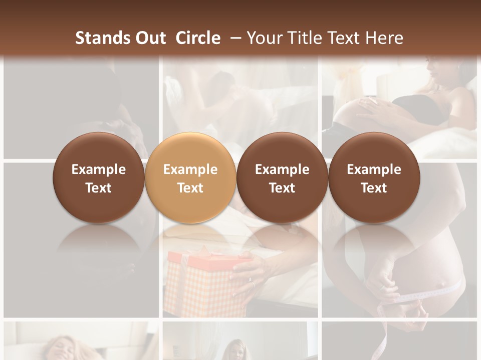 Person Square Human PowerPoint Template