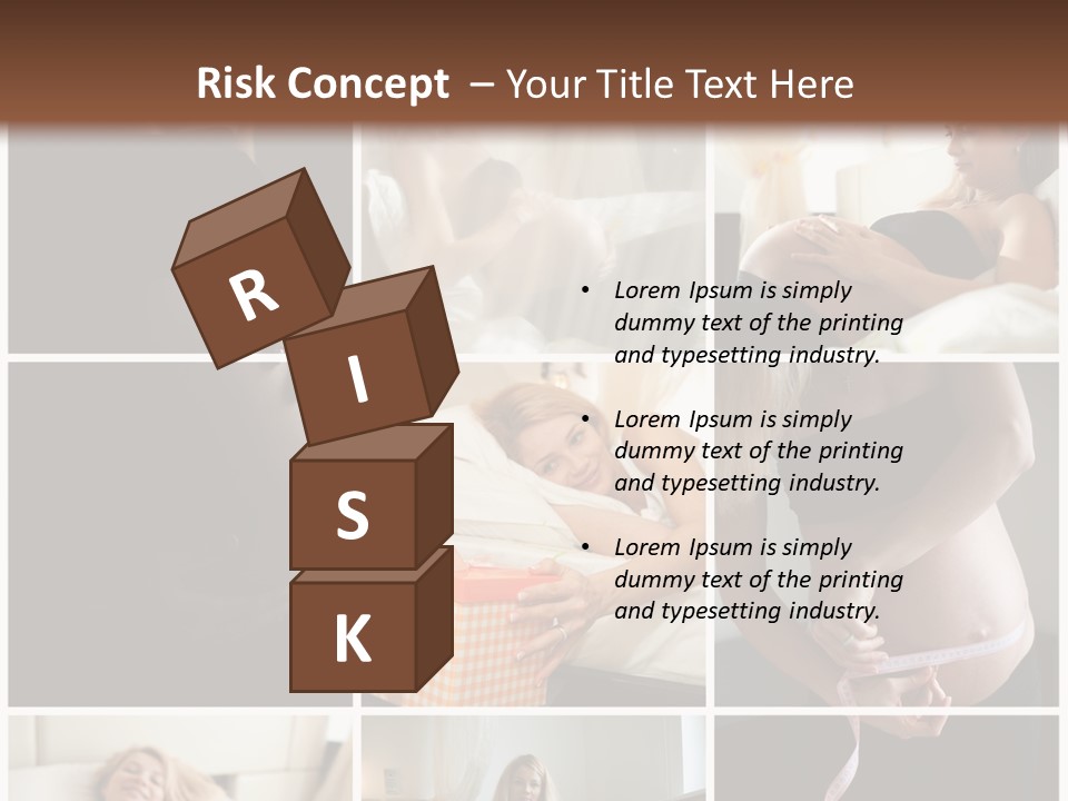 Person Square Human PowerPoint Template