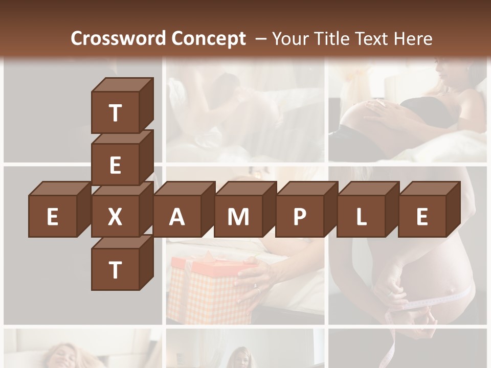 Person Square Human PowerPoint Template