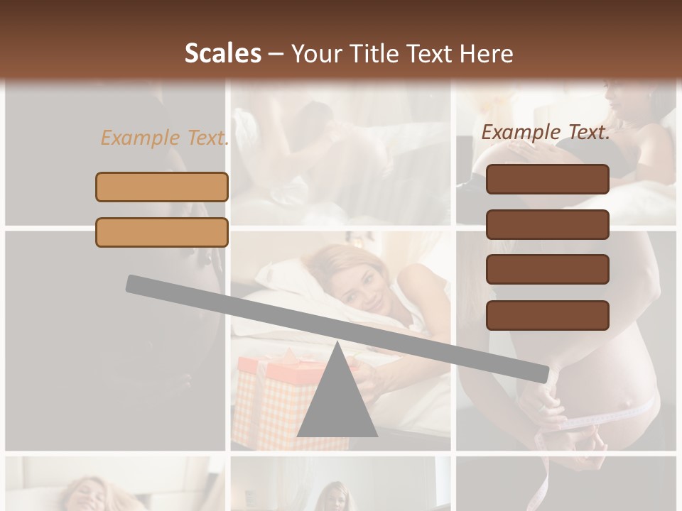 Person Square Human PowerPoint Template
