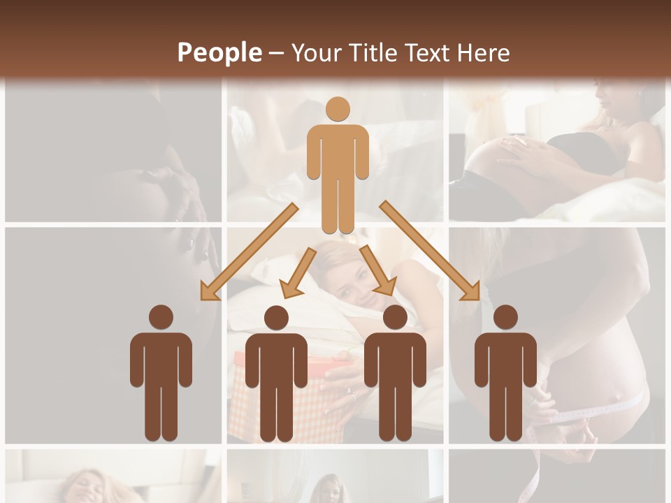 Person Square Human PowerPoint Template