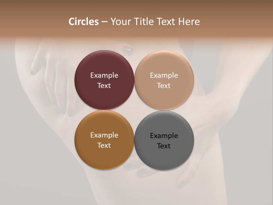 Butt White Ass PowerPoint Template
