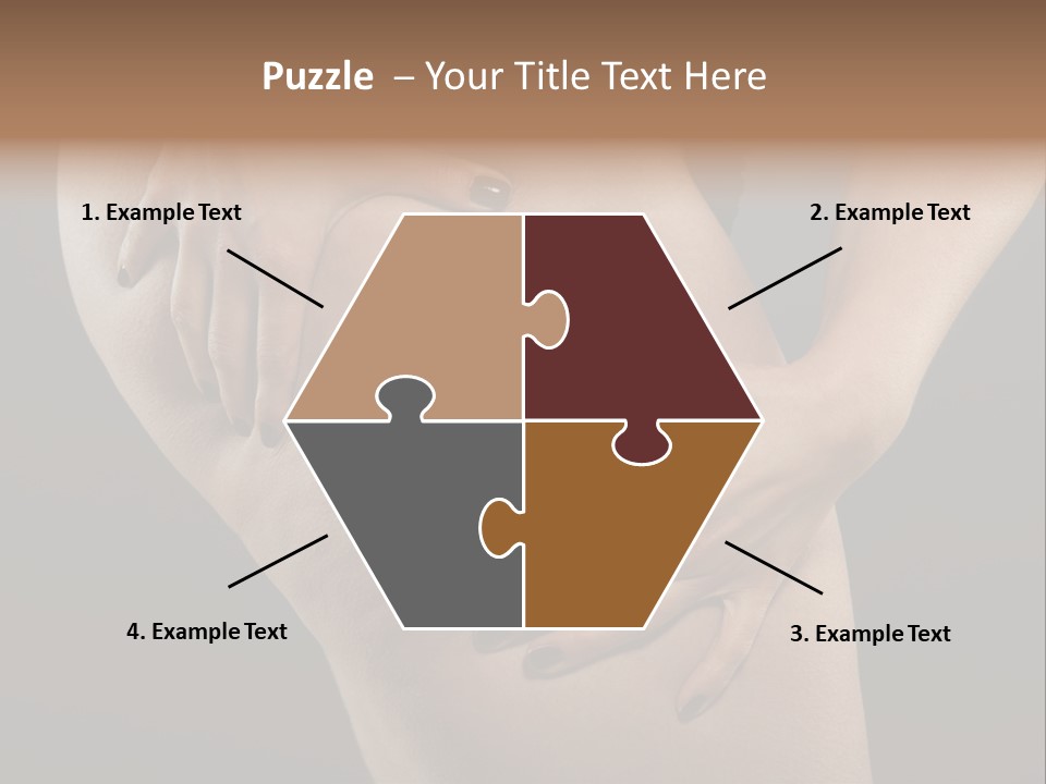 Butt White Ass PowerPoint Template