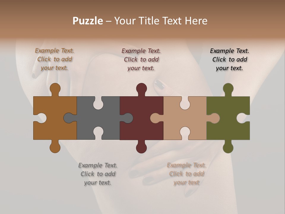 Butt White Ass PowerPoint Template