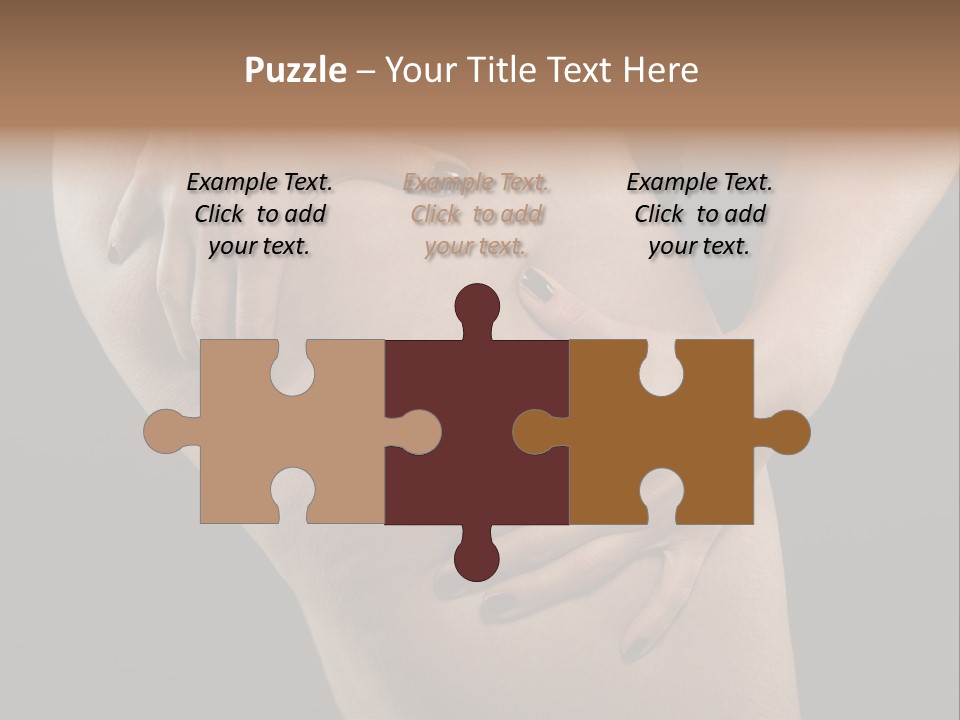 Butt White Ass PowerPoint Template