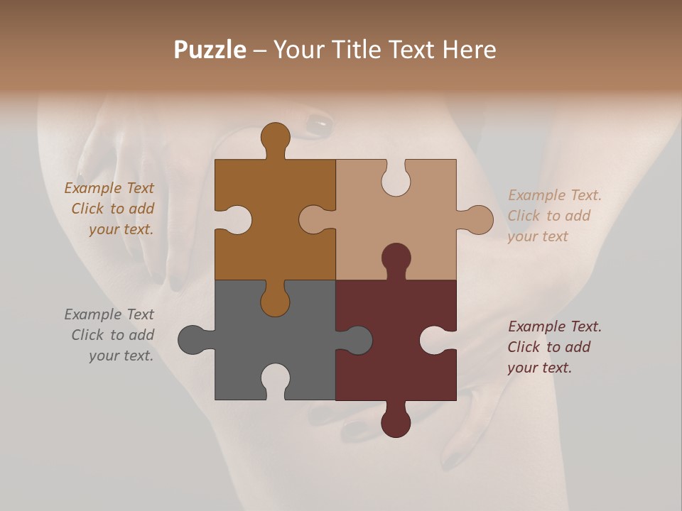 Butt White Ass PowerPoint Template