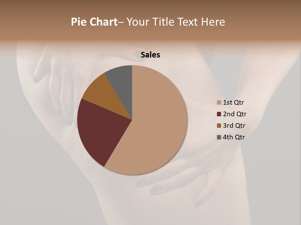 Butt White Ass PowerPoint Template