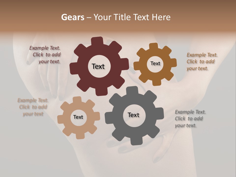 Butt White Ass PowerPoint Template