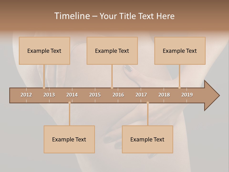Butt White Ass PowerPoint Template