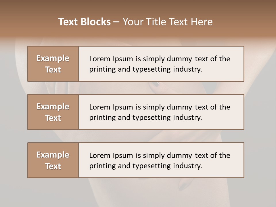 Butt White Ass PowerPoint Template