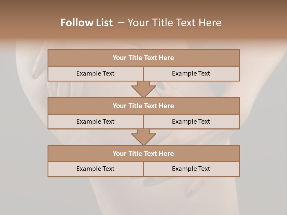 Butt White Ass PowerPoint Template