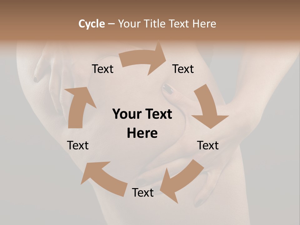 Butt White Ass PowerPoint Template