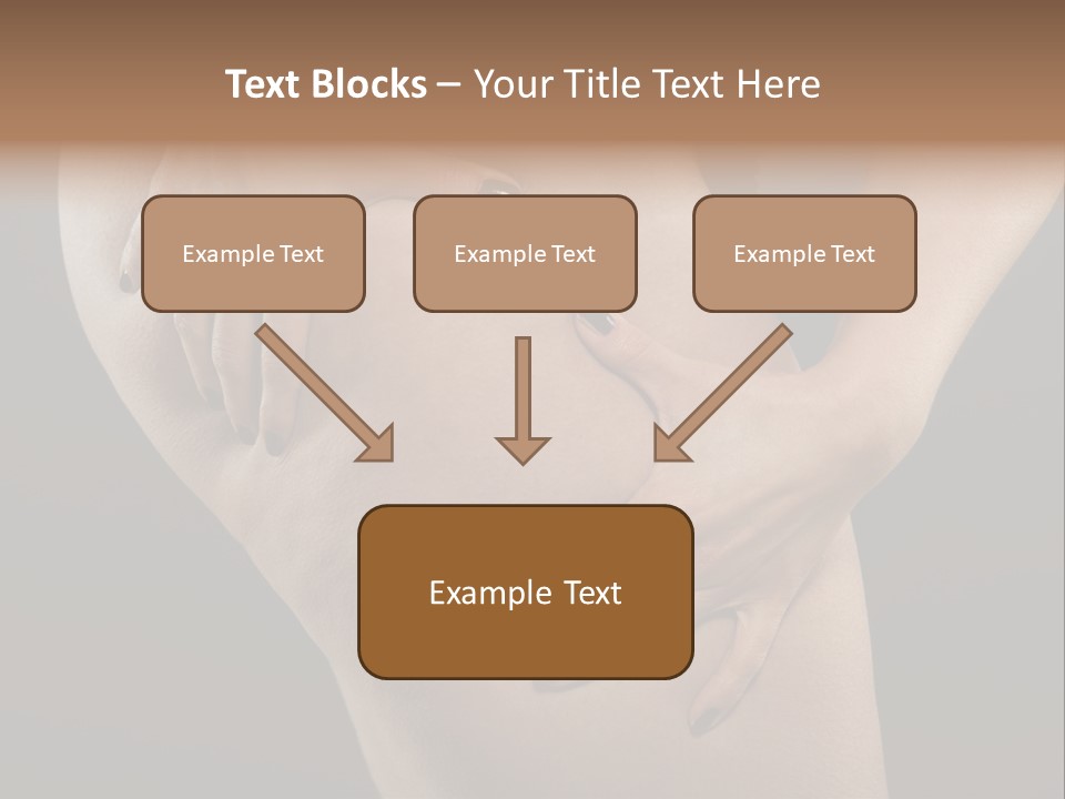 Butt White Ass PowerPoint Template
