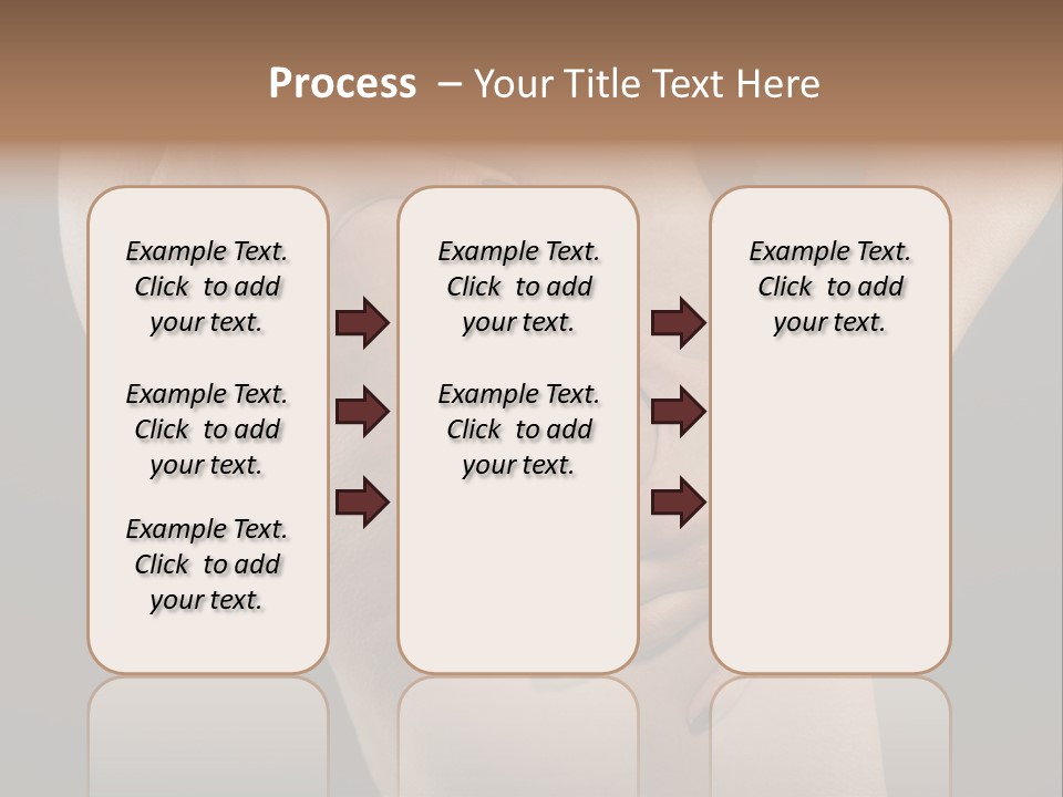 Butt White Ass PowerPoint Template