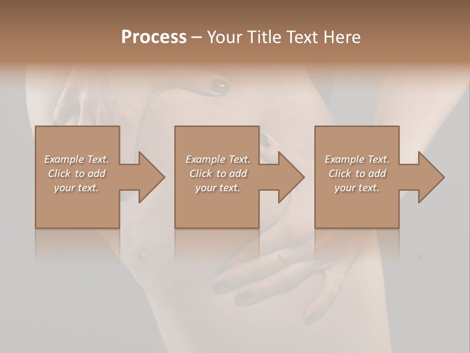 Butt White Ass PowerPoint Template