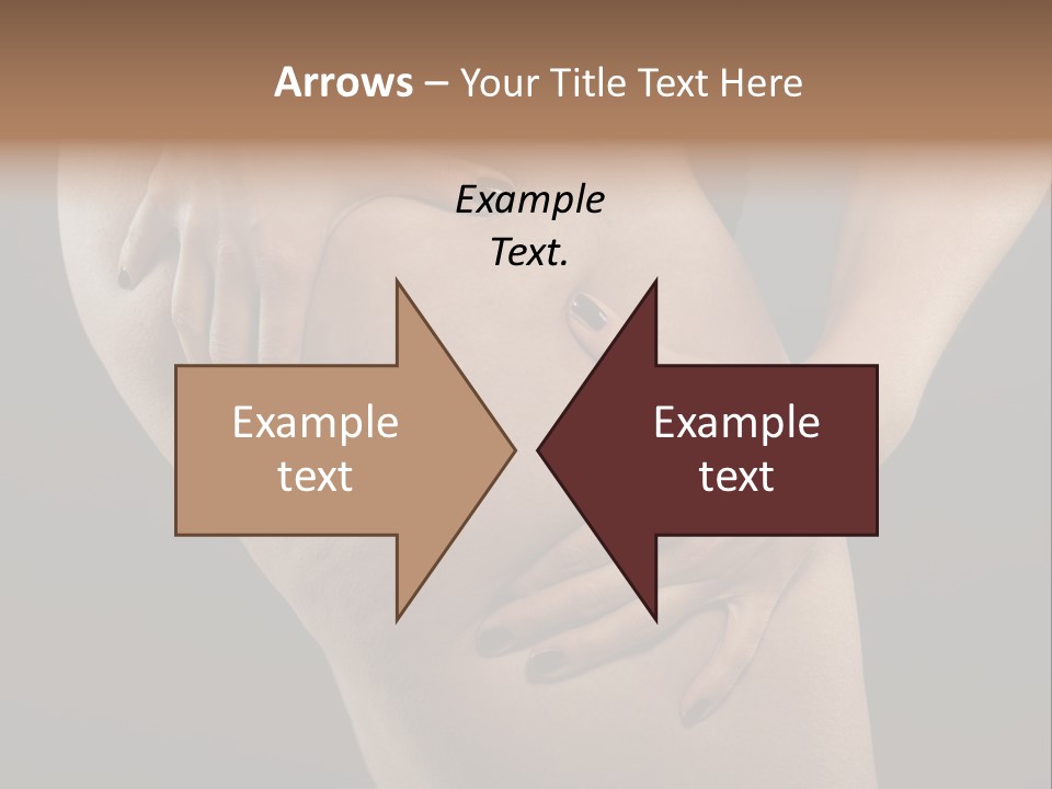 Butt White Ass PowerPoint Template