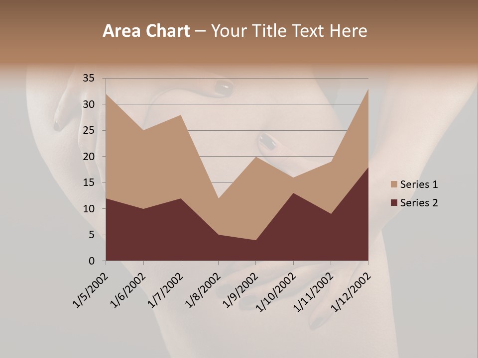 Butt White Ass PowerPoint Template