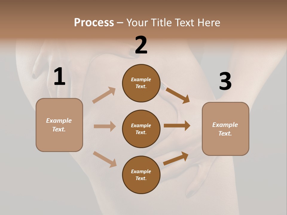 Butt White Ass PowerPoint Template