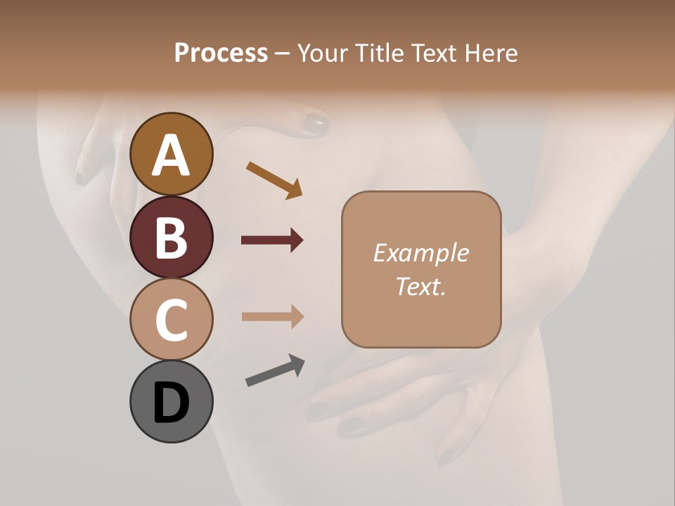 Butt White Ass PowerPoint Template