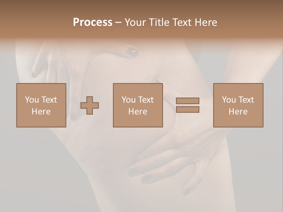 Butt White Ass PowerPoint Template