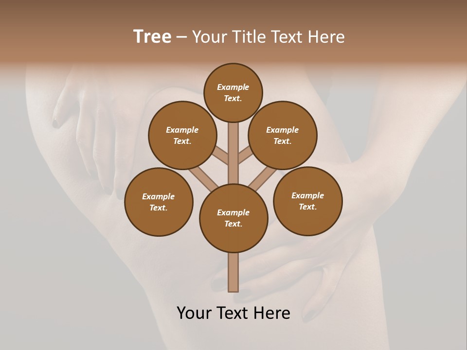 Butt White Ass PowerPoint Template