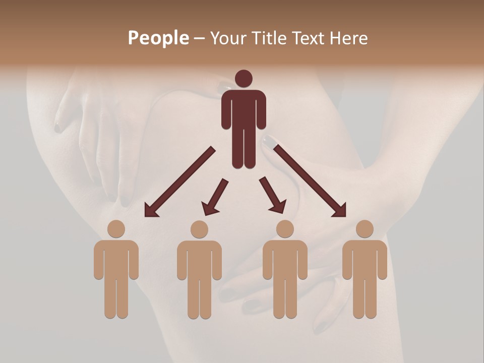 Butt White Ass PowerPoint Template