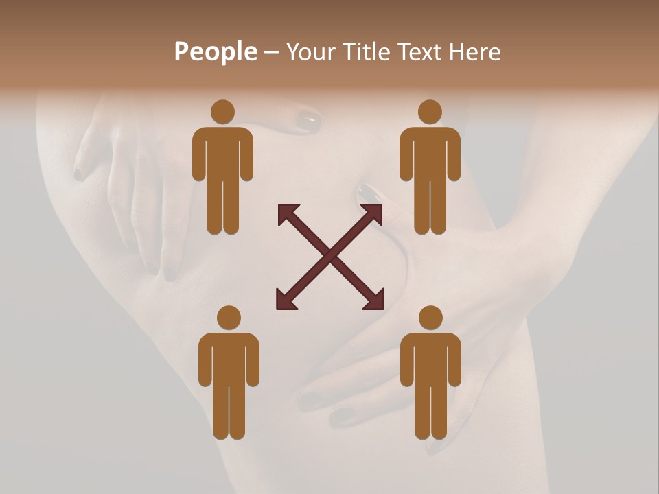 Butt White Ass PowerPoint Template