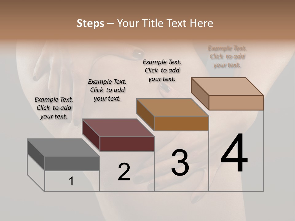 Butt White Ass PowerPoint Template