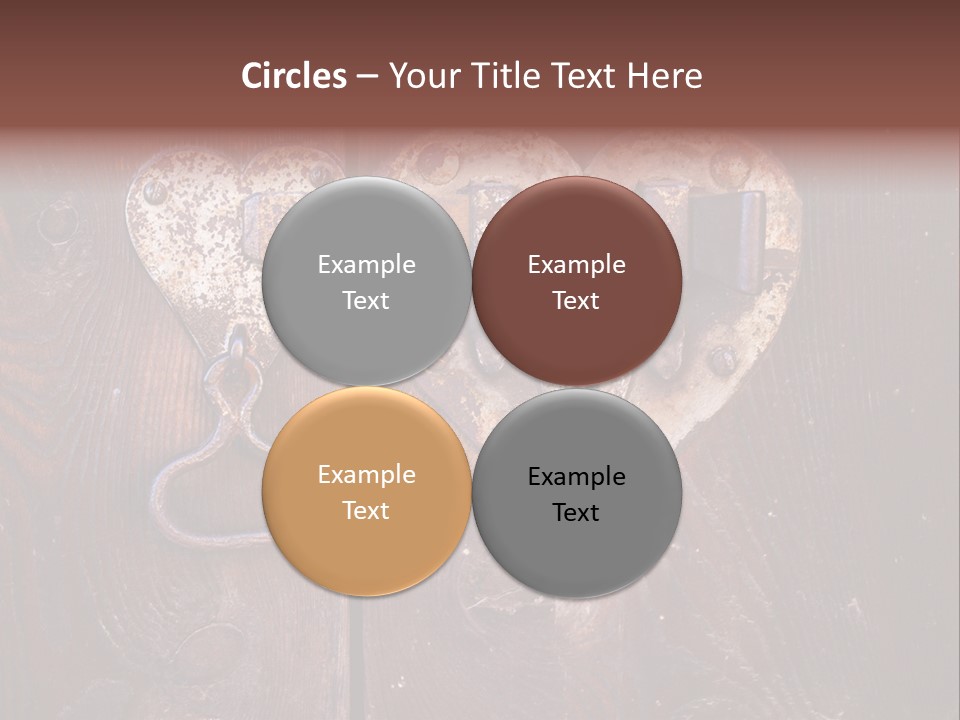 Passion Rusty Door PowerPoint Template