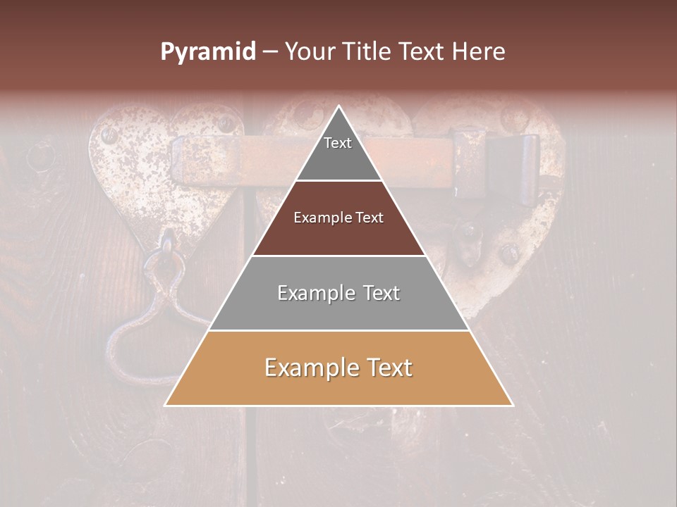 Passion Rusty Door PowerPoint Template