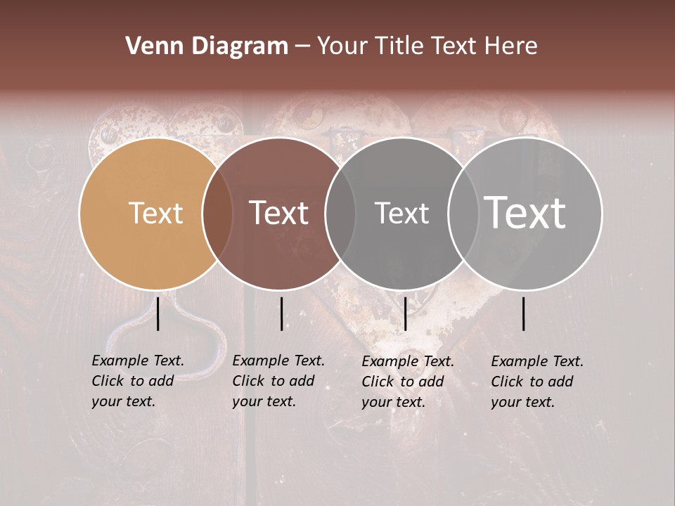 Passion Rusty Door PowerPoint Template