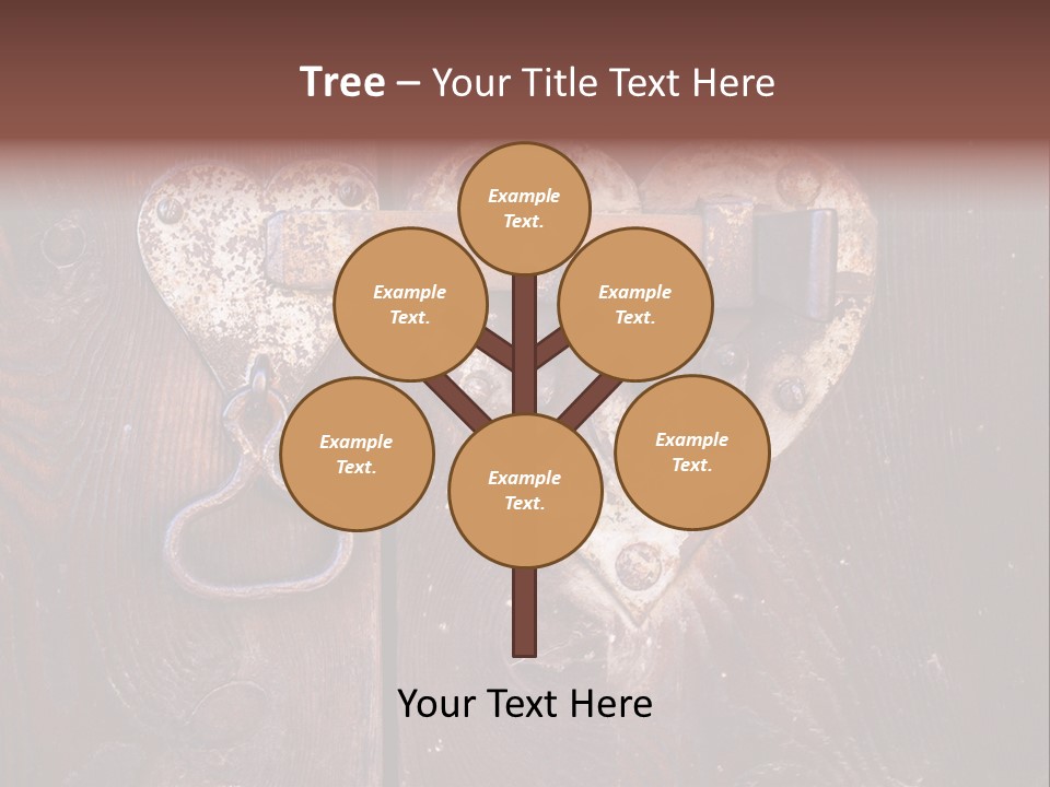 Passion Rusty Door PowerPoint Template