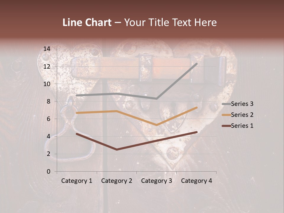 Passion Rusty Door PowerPoint Template