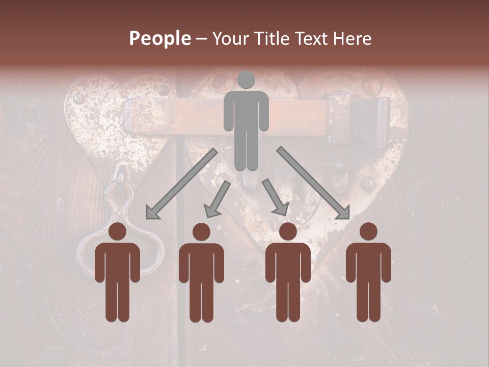 Passion Rusty Door PowerPoint Template