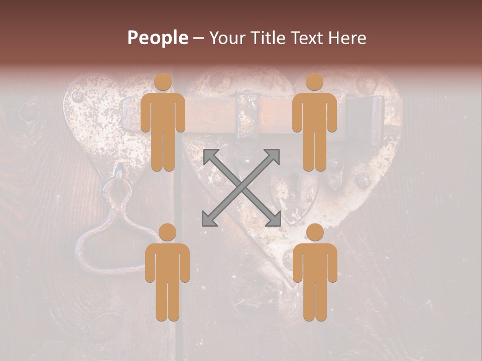 Passion Rusty Door PowerPoint Template