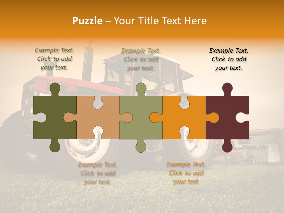 Plain Landscape Countryside PowerPoint Template