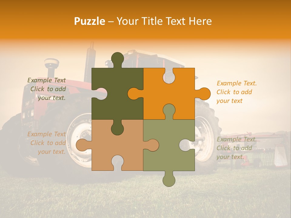 Plain Landscape Countryside PowerPoint Template