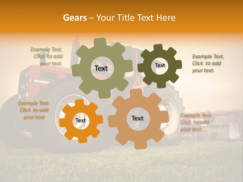 Plain Landscape Countryside PowerPoint Template