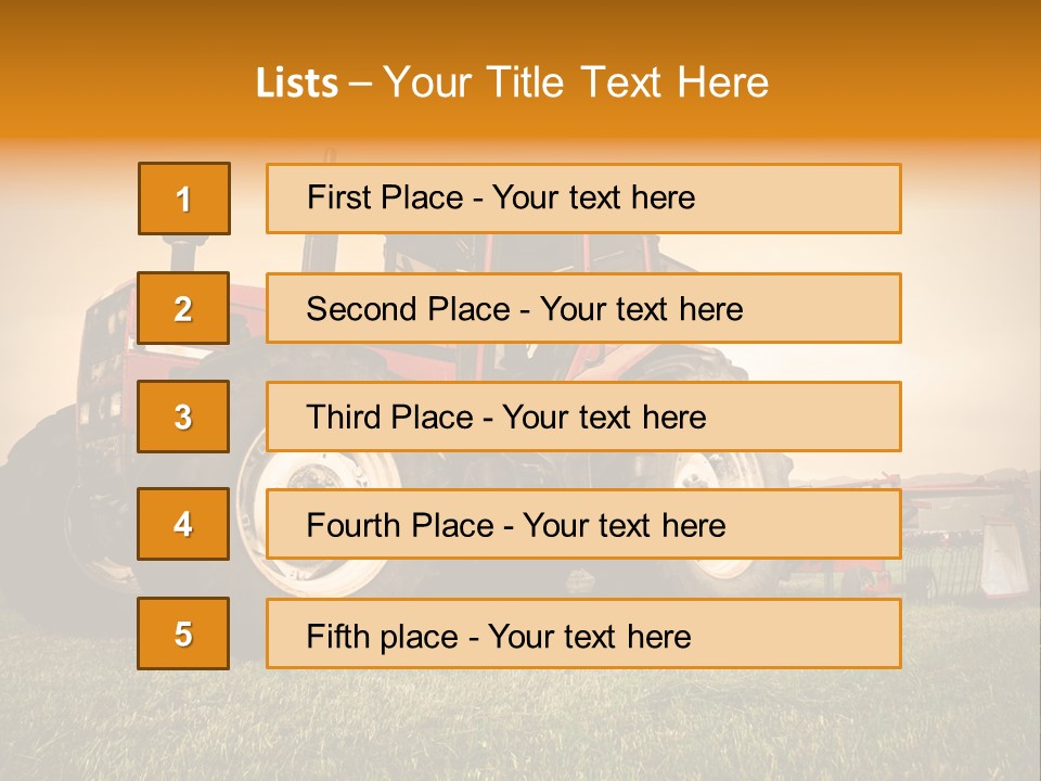 Plain Landscape Countryside PowerPoint Template