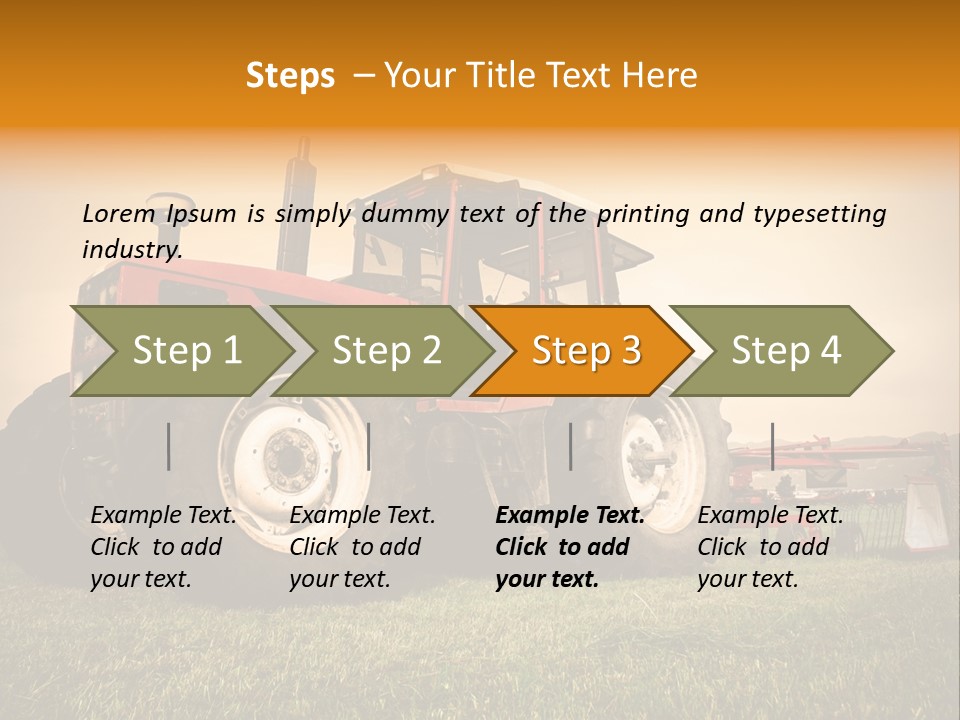Plain Landscape Countryside PowerPoint Template